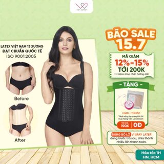 Đai Nịt Bụng Chuẩn Quốc Tế VIETCORSET Latex Gile Slim 200 - Latex Giảm Mỡ Bụng & Lưng Hiệu Quả -HẠ SIZE MIỄN PHÍ