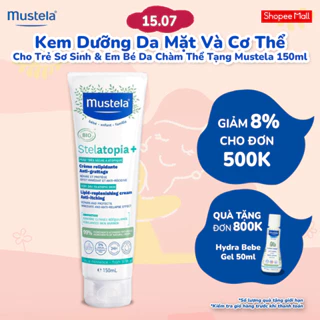 Kem Dưỡng Da Mặt Và Toàn Thân Da Chàm Cho Trẻ Sơ Sinh, Trẻ Em và Cả Gia Đình Mustela 150ml (Mới)