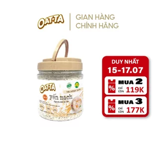 Ngũ Cốc Yến Mạch Nguyên Chất OATTA Thơm Ngon Thích Hợp Cho Người Giảm Cân Hộp 400g