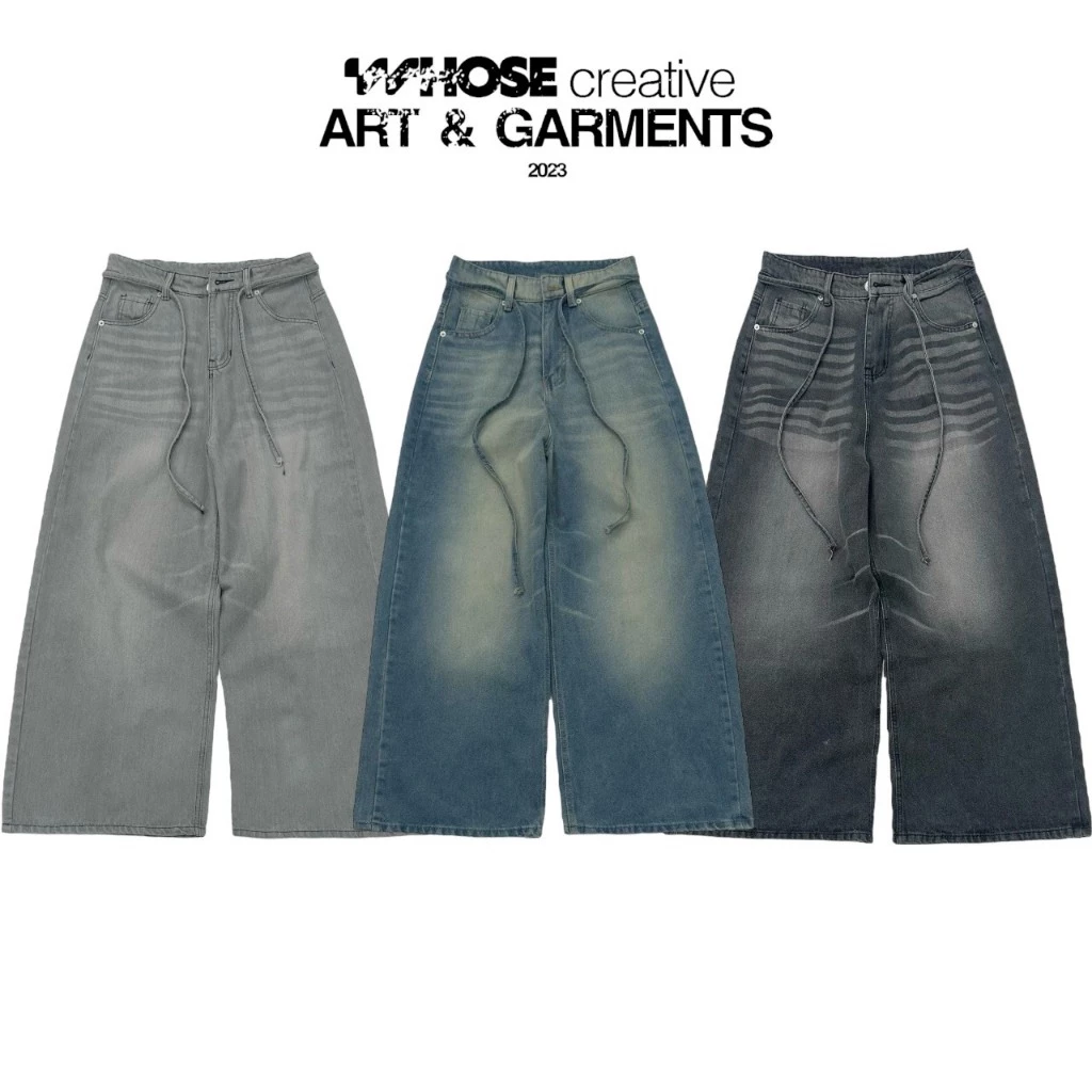 ALL JEANS WIDE LEG - QUẦN JEANS WIDELEG ỐNG RỘNG WHOSE STUDIO