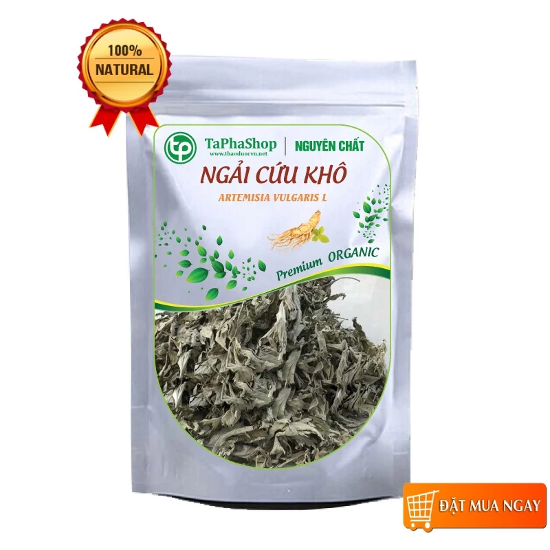 [Hàng công ty] - ngải cứu sấy khô 500g - nguyên chất