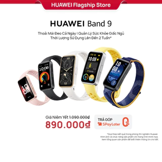 HUAWEI Band 9 | Thoải Mái Đeo Cả Ngày | Quản Lý Sức Khỏe Giấc Ngủ | Thời Lượng Sử Dụng Lên Đến 2 Tuần*