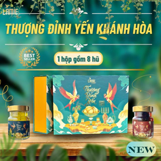 Yến Sào NHA TRANG - Hộp quà gồm 1 hộp 8 hũ