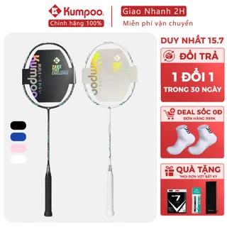Vợt cầu lông Kumpoo K520 pro chính hãng sợi carbon 4U căng sẵn công thủ toàn diện cho mọi người chơi