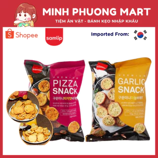 Snack Bánh Mì Bơ Tỏi & Pizza Hàn Quốc 120g