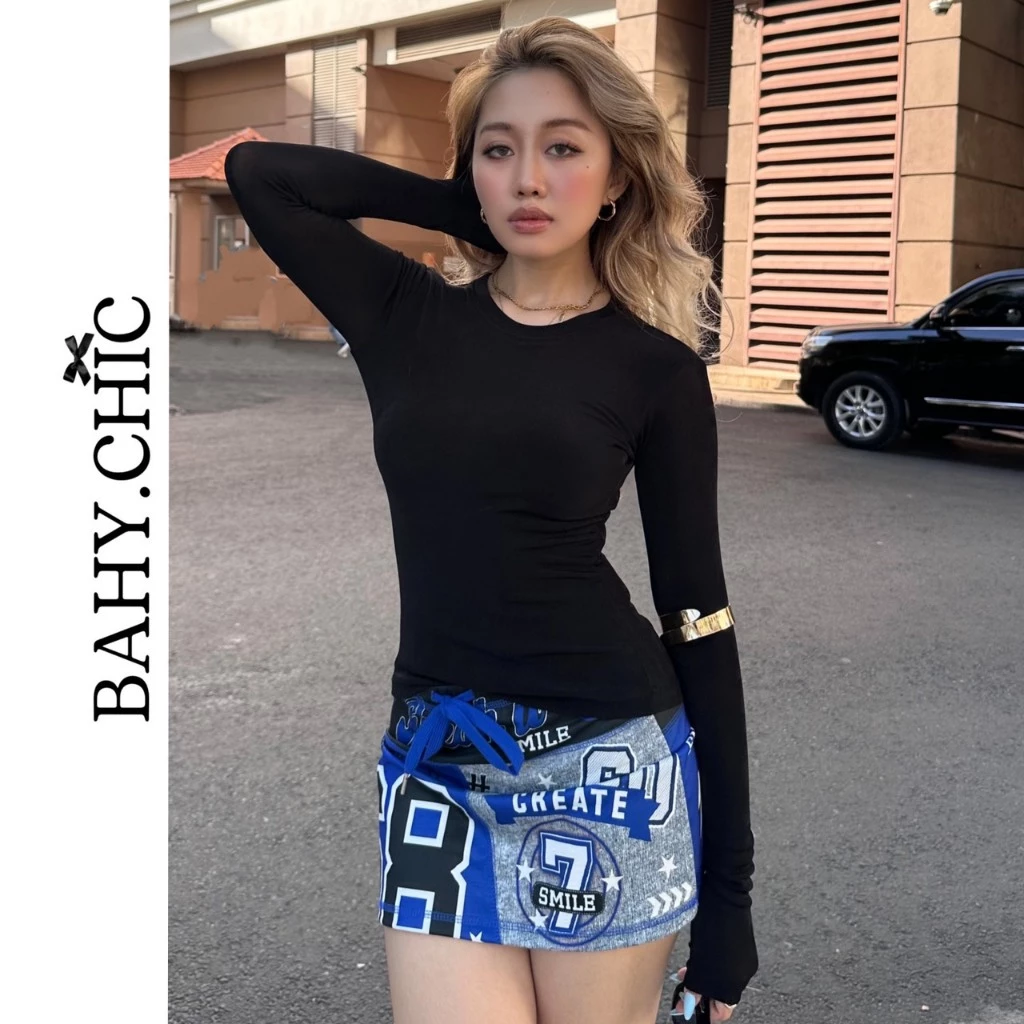 ( ROCK- SKIRT ) Chân váy form ngắn, phong cách năng động trẻ trung không có lót trong