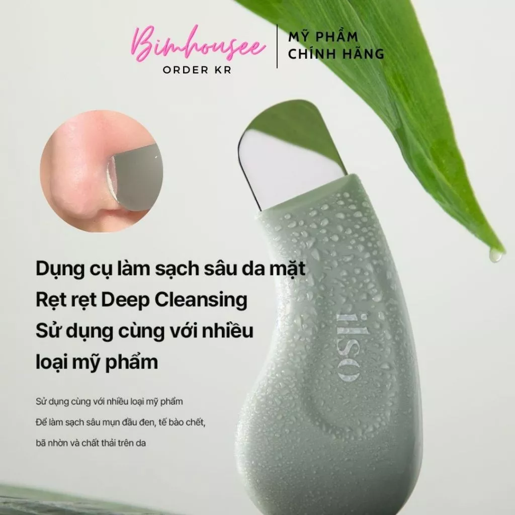 Thanh lấy mụn Ilso gạt mụn cà mụn đẩy nặn mụn đầu đen mụn cám lăn lạnh Aritaum Ice Calming Cooler