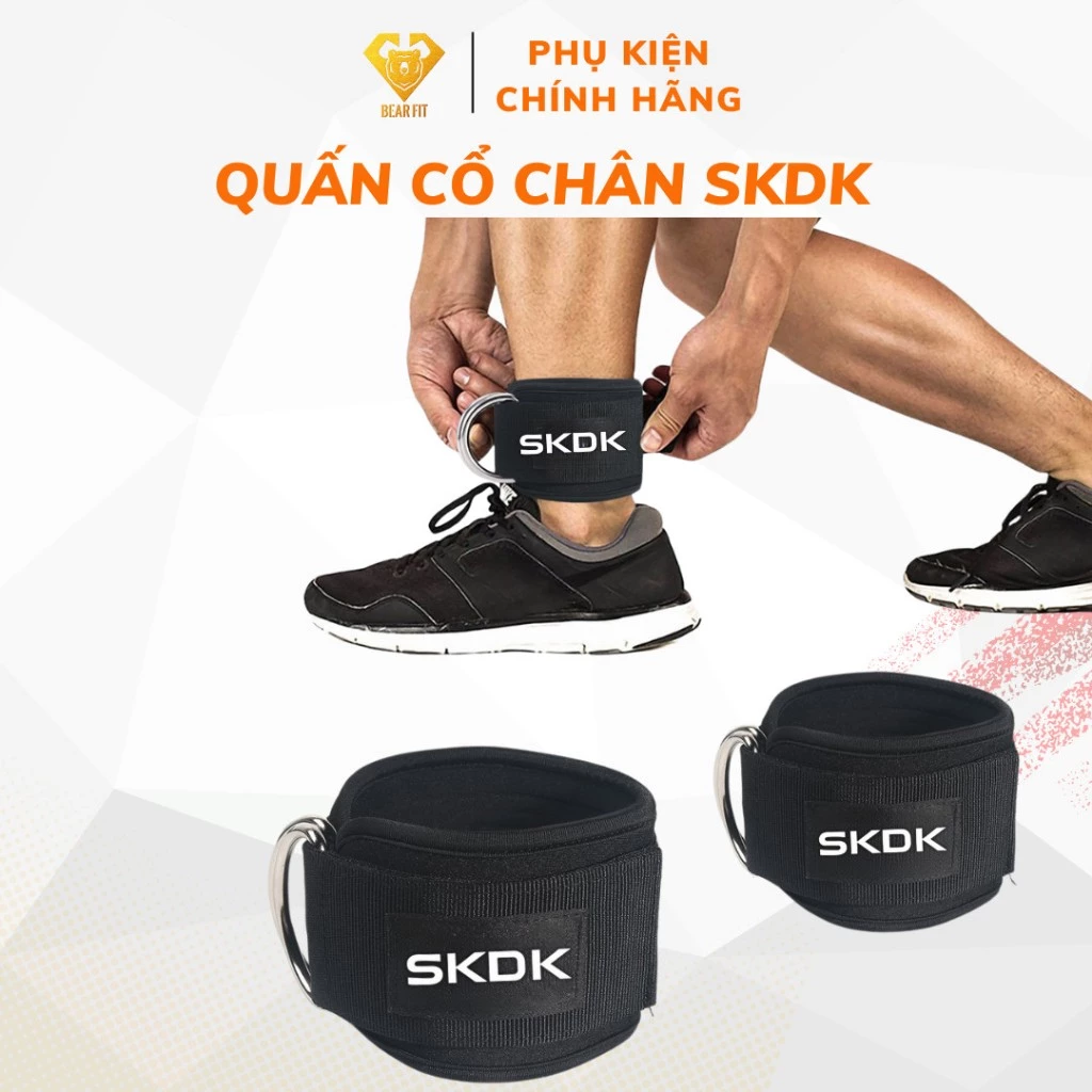 Quấn Cổ Chân Tập Gym , Tập Chân Mông Với Cáp Chính Hãng SKDK A586