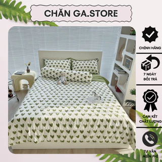 Bộ Chăn Ga Gối 5 Món Đũi Xơ Đậu Nành, Có Chăn Hè Trần Bông Mỏng, Chất Liệu Đũi Mềm Mịn, Đủ Kích Thước 1m6/1m8/2m2