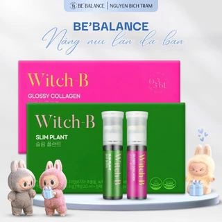 Nước Uống Collagen Be'Balance WITCH-B giúp Chống Lão Hoá Trắng Da Bổ Sung Sức Khỏe và Giảm Cân Detox 1 hộp/ 14 ống