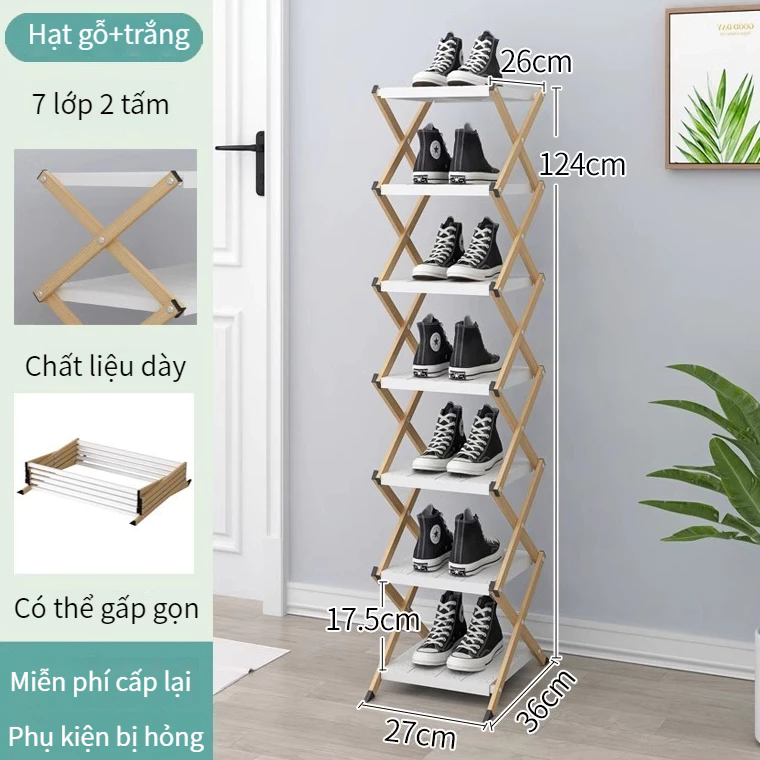 Cửa gia đình trong nhà nhiều lớp giá để giày vào nhà tiết kiệm không gian tủ giày đựng đồ giá để kệ giày giá treo dép