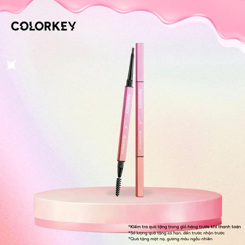 Chì Kẻ Mày Hai Đầu COLORKEY Phiên Bản Cung Tuấn Giới Hạn 0.7g