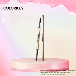 Chì Kẻ Mày COLORKEY Thiết Kế Hai Đầu Tiện  Dụng, Thích Hợp Vẽ Chân Mày Điêu Khắc 0.7g