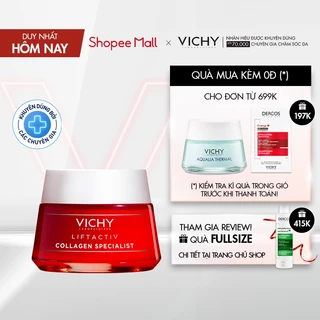 Kem dưỡng ngăn ngừa lão hóa, làm săn chắc da Vichy Liftactiv Collagen Specialist 50ml