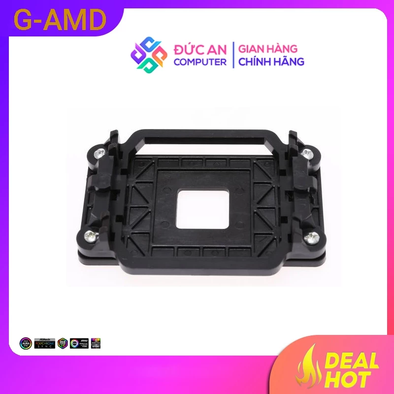 Bộ Gông Đế AMD Dạng Gài Ngàm Đa Năng - Dùng Cho Gắn Tản CPU Các Socket AMD 940 / AM2 / AM3 / AM3+ / FM1 / FM2