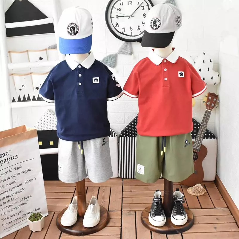 Aó polo TEDDY bé trai, bé gái mặc đi chơ đi học 10-60kg