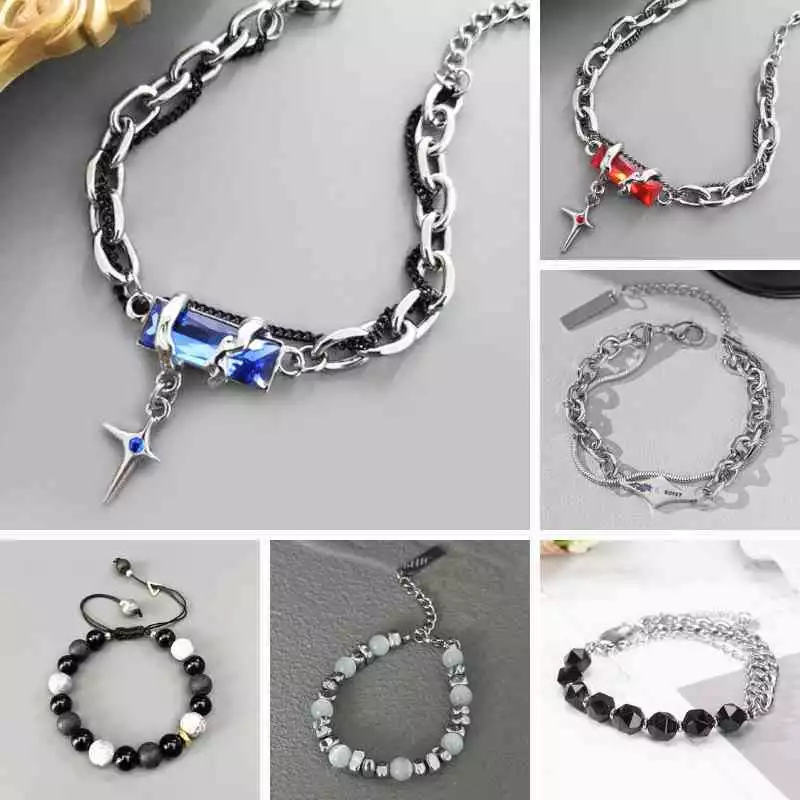 Vòng tay nam nữ thiết kế mạ bạc titan cao cấp không gỉ thiết kế Gavi nhiều kiểu dáng dễ phối đồ - Vòng Tay Tổng Hợp