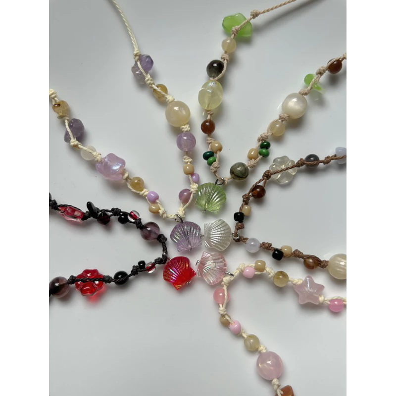 Dây chuyền “𝓣𝓱𝓮 𝓬𝓵𝓪𝓶𝓼” - Dây chuyền Handmade - HYGGE ♡.•*