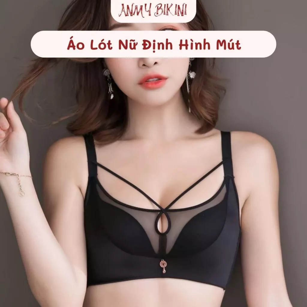 Áo Lót Nữ Định Hình Mút Nâng Nhẹ 2,5cm Thông Thoáng Mềm Mại Massage Vòng 1 Tạo Khe Gợi Cảm - AL 571