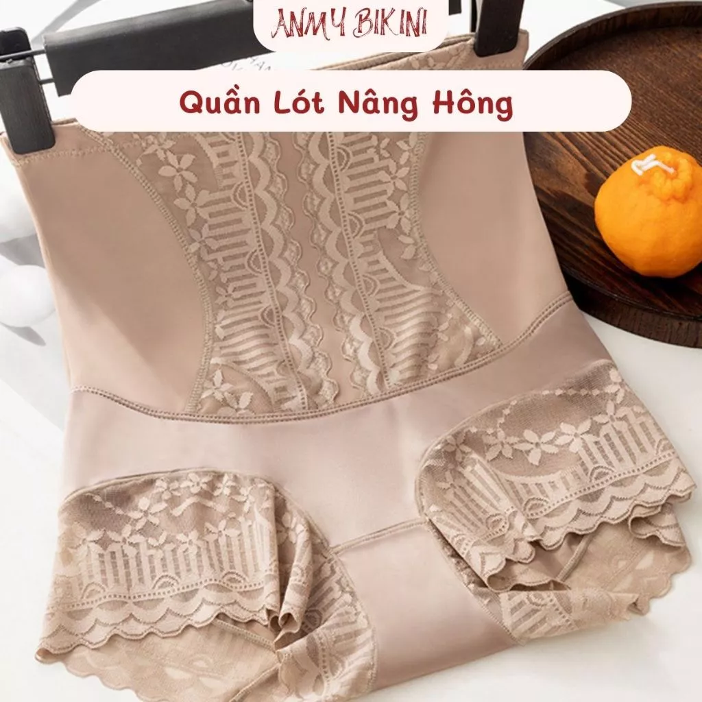 Quần Lót Nâng Hông Chất Thun Cao Cấp Thoáng Khí Ôm Sát Co Giãn - Ghen 1125
