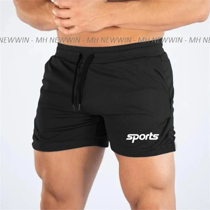 QUẦN ĐÙI THỂ THAO NAM - IN LOGO SỜPÓT - CHẤT MÈ THÁI THOÁNG KHÍ - SIZE 40-100KG