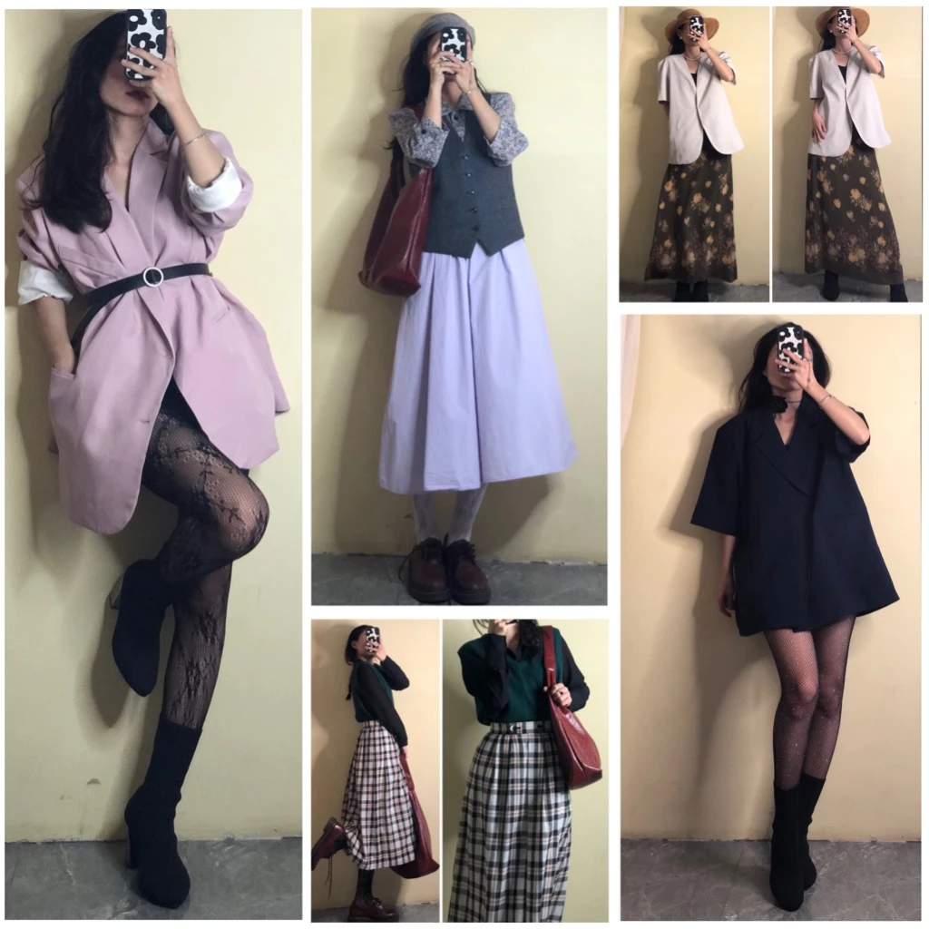[2HAND] Áo blazer, áo khoác ngoài vintage