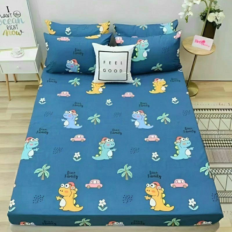Ga chống thấm Cotton Hàn Quốc Attenco , Drap chống thấm tuyệt đối Đủ Kích Thước [ M2/M6/M8/2M2]