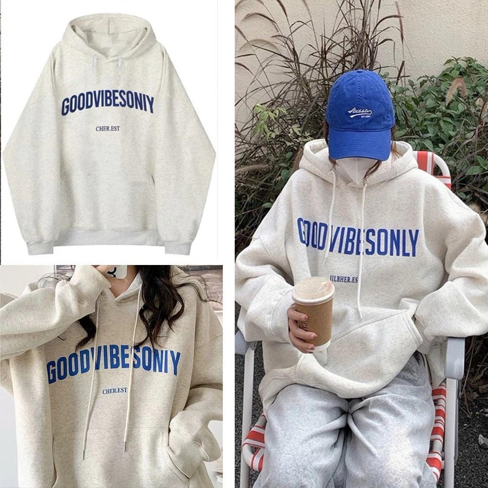 Áo Nỉ Hoodie, Áo Khoác Hoodie Nỉ Bông GOOD Cotton Nam Và Nữ From rộng dài Tay Dày Dặn ấm áp