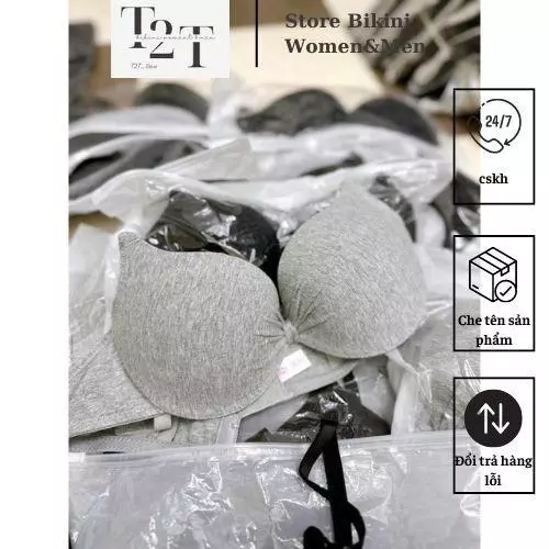 Sét 2 Áo Ngực Nữ Cotoon Co Dãn Hàng Thiết Kế Sang Chảnh Nâng Trái Tạo Khe Bản Vip Cho Các Nàng Có Trái Vùa Và To Mẫu Hot