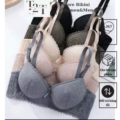 [Siêu Nâng 5.5Phân] Áo Lót Siêu Nâng  Đệm Tim Tạo Khe Cao Mút Thoáng Khí  Không Gọng mới