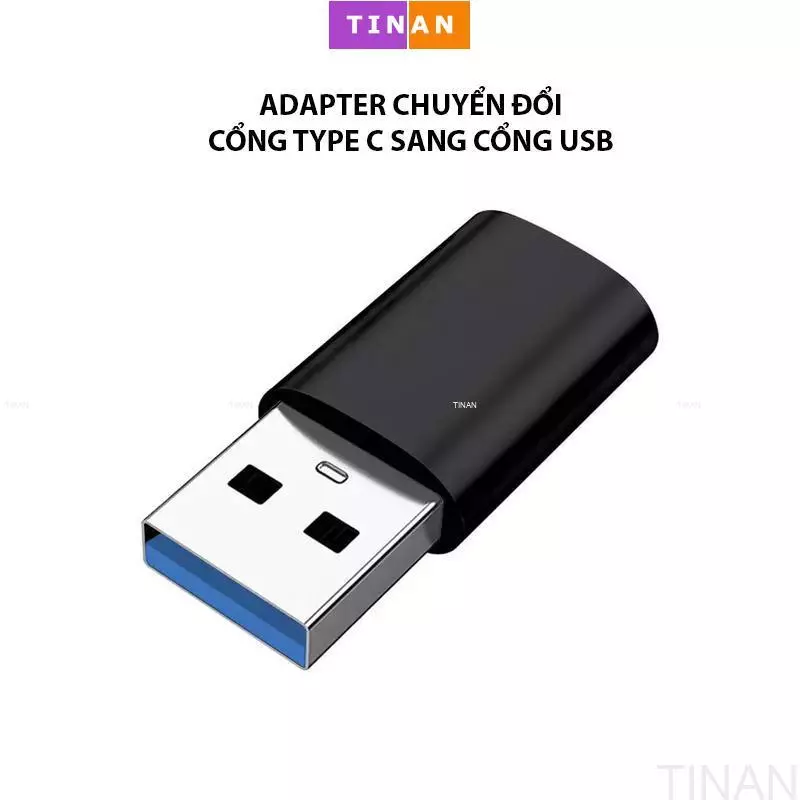 Adapter Chuyển Đổi Cổng TypeC Sang USB, Hỗ Trợ Nghe Nhạc Và Chức Năng Micro, Dùng Cho Máy Tính Bàn, Laptop