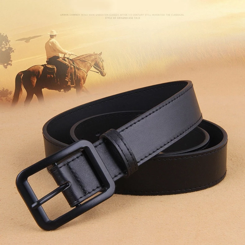 Thắt lưng nam Seisen TL226 dây nịt nam khóa 4.5cm da PU kiểu đơn giản thời trang phong cách