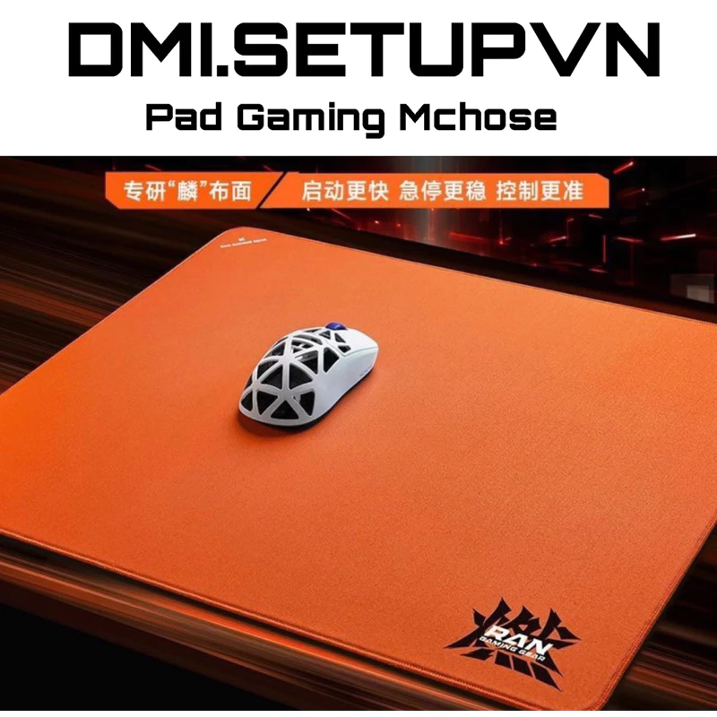 Pad chuột gaming Mchose XSOFT chính hãng đế PORON cao cấp