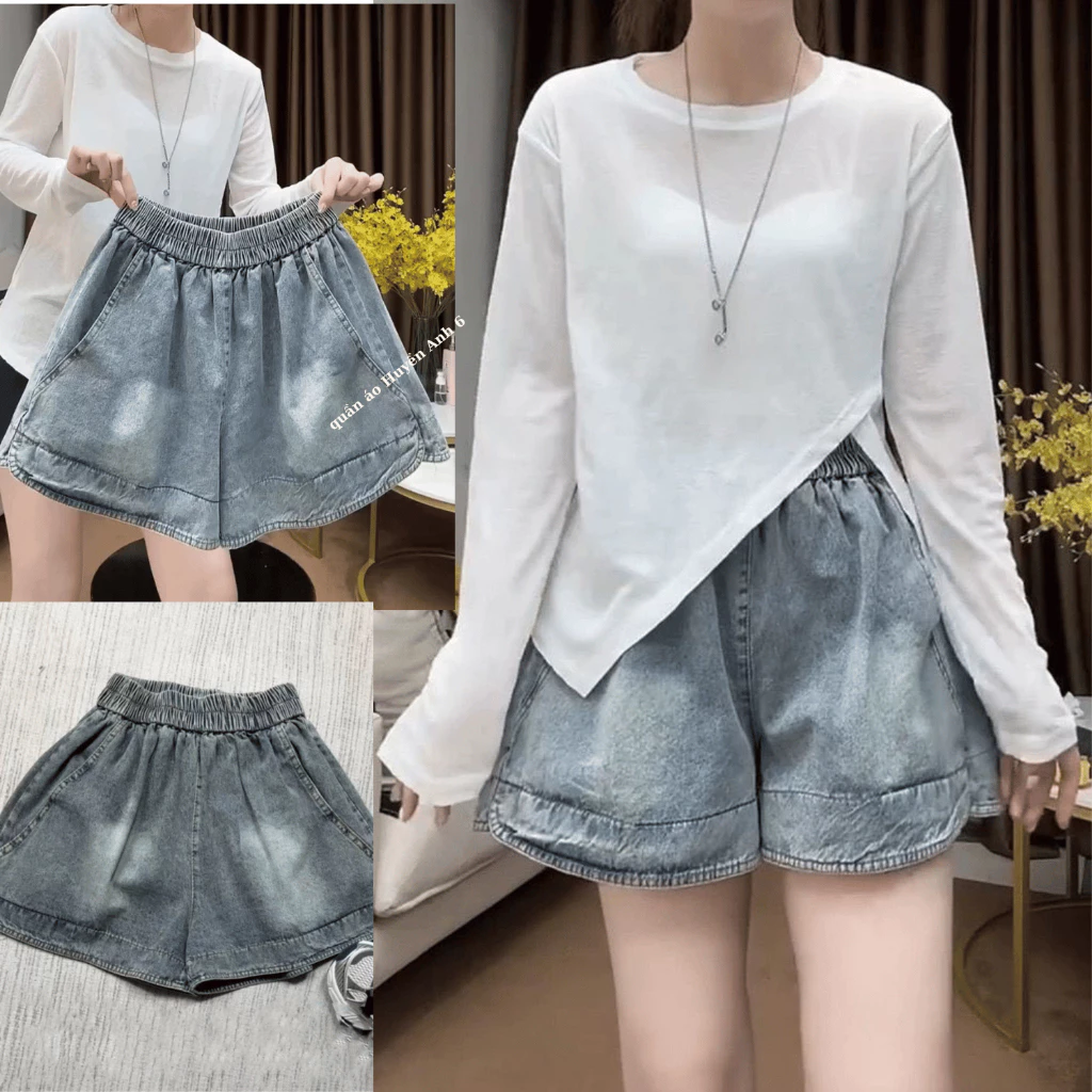 Quần Short Đùi Nữ Cạp Chun Freesize Năng Động m66