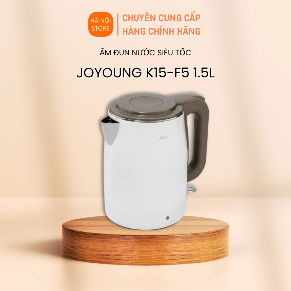 Ấm, bình đun nước Joyoung K15-F5 dung tích 1.5L, công suất 1800W