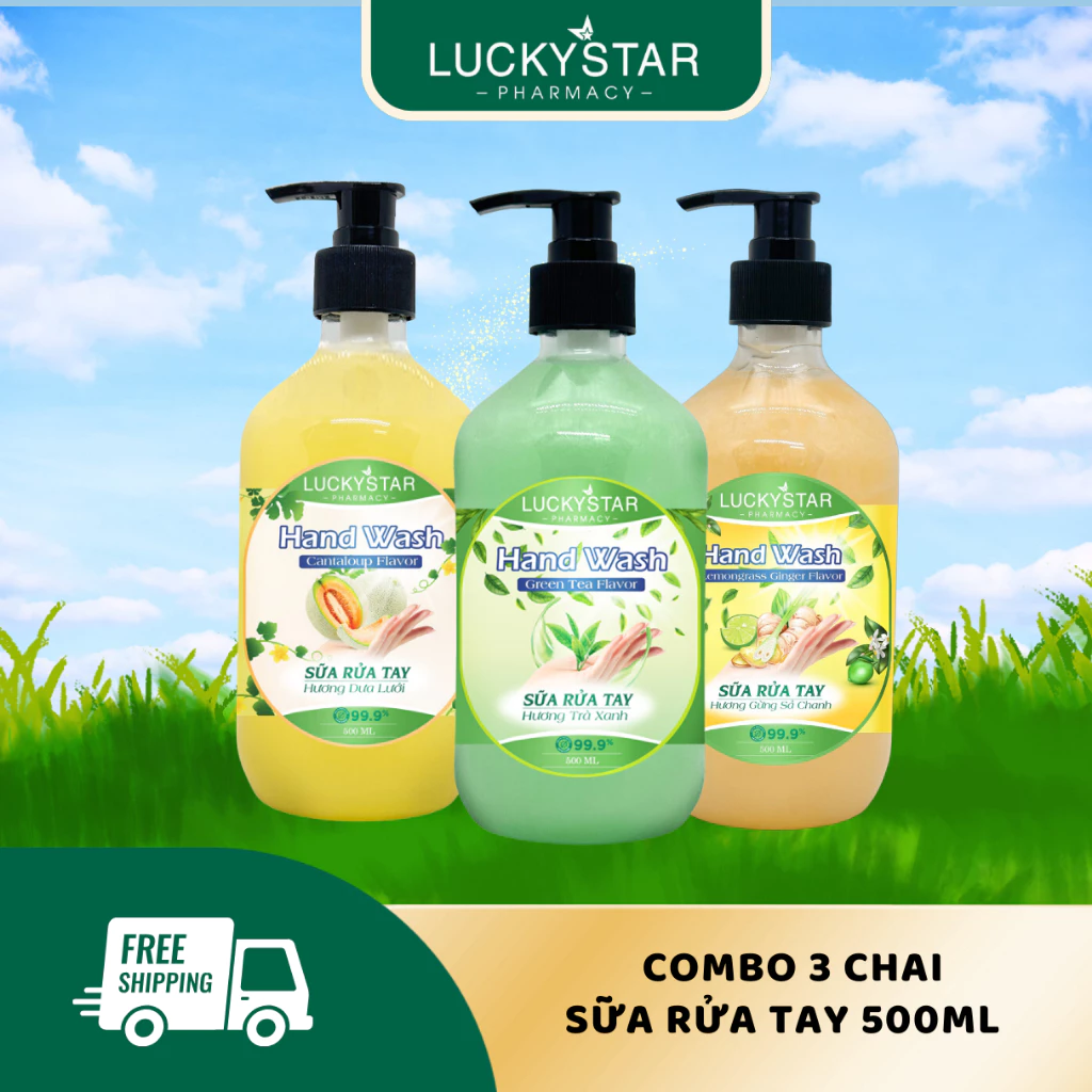Sữa Rửa Tay 500ml -  Lucky Star