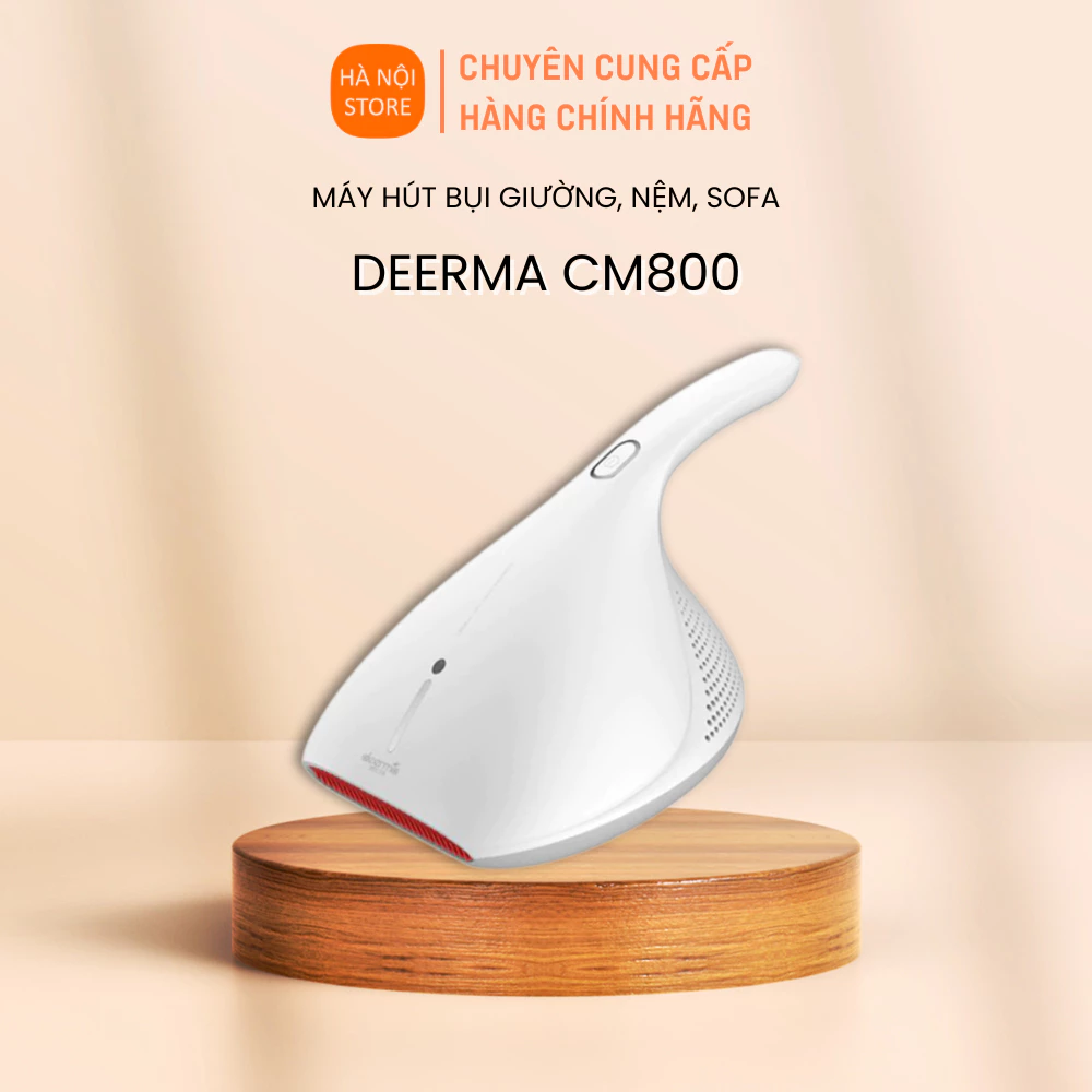 Máy hút bụi diệt khuẩn UV Deerma CM800 cho giường, nệm, gối, chăn, sofa... - Bảo hành 6 tháng