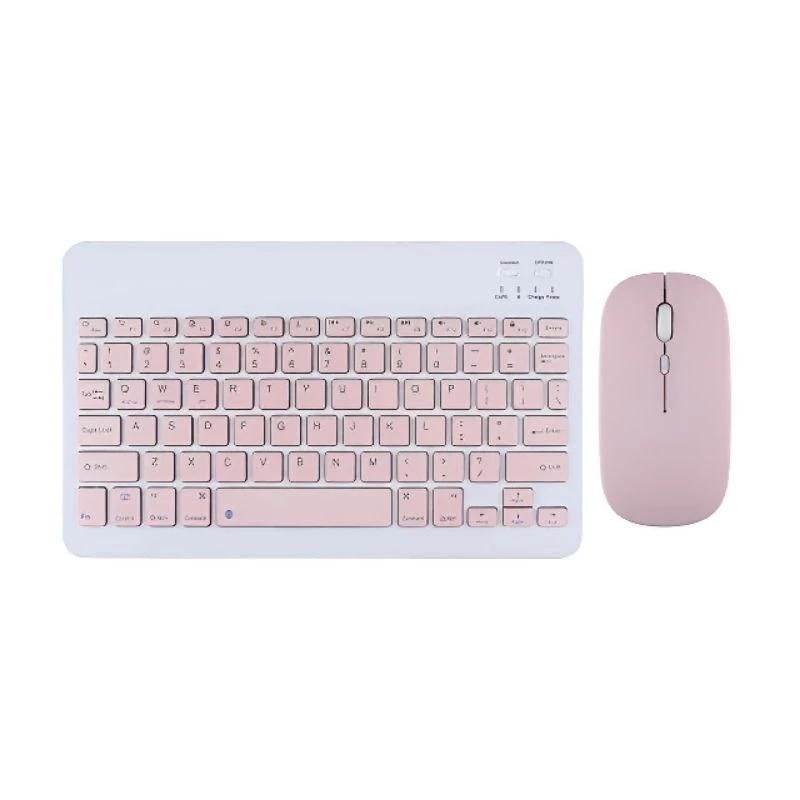 Combo bàn phím và chuột bluetooth không dây TEKKIN TI-848 sạc type C mini 10 inch cho điện thoại Tablets tivi