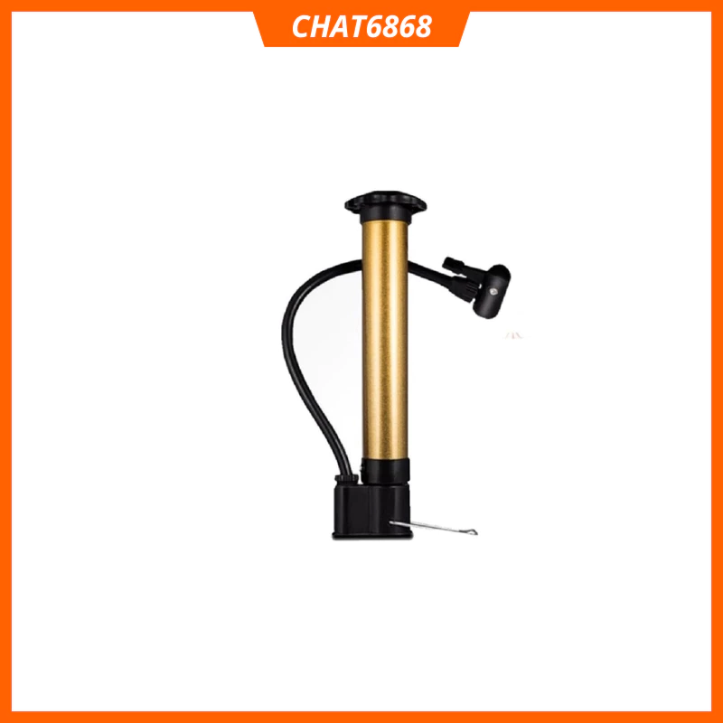 Bơm xe đạp nhỏ gọn cầm tay, tiện dụng dễ dùng phù hợp cho xe đạp, bóng đá, bóng rỏ vv... mã Cb60