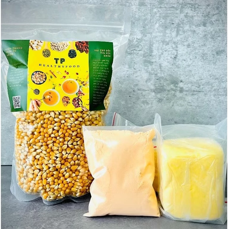 SET NGUYÊN LIỆU BẮP NỔ RANG BƠ PHÔ MAI BẮP BƯỚM  VÀ BẮP NẤM TỰ LÀM TẠI NHÀ - ĐẦY ĐỦ NGUYÊN LIỆU