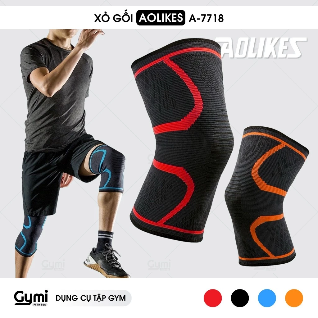 [1 Chiếc] Xỏ Gối Aolikes A-7718 - Bảo Vệ Gối, Tập Luyện Thể Thao Chính Hãng - AL7718