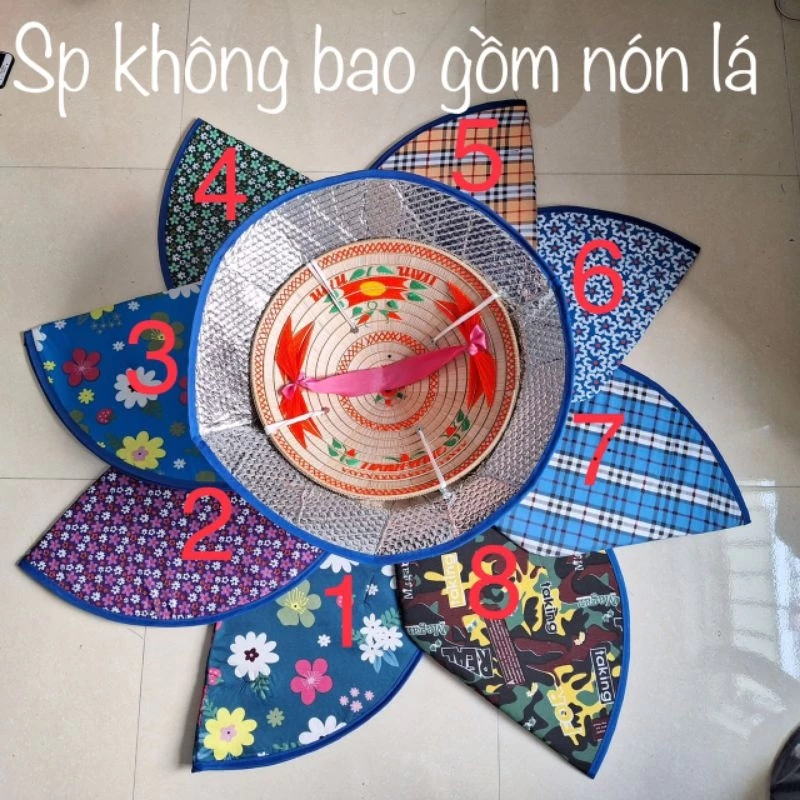 MIẾNG BAO NÓN CÁCH NHIỆT Không bao gồm nón lá