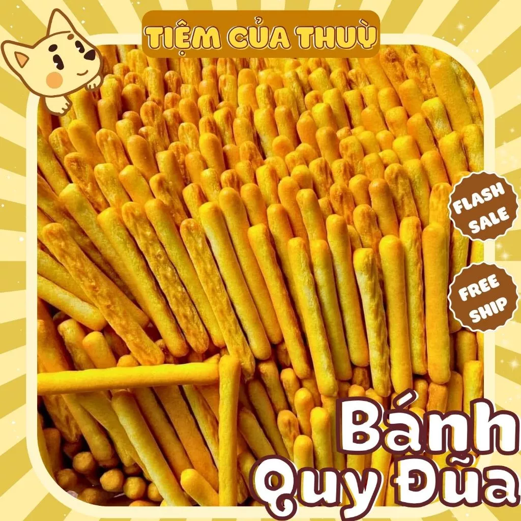 500G Bánh Quy Đũa Mặn Bơ Sữa, Bánh Quy Que Tăm, Bánh Quy Que Chấm Sữa, đồ ăn vặt, đồ 1k