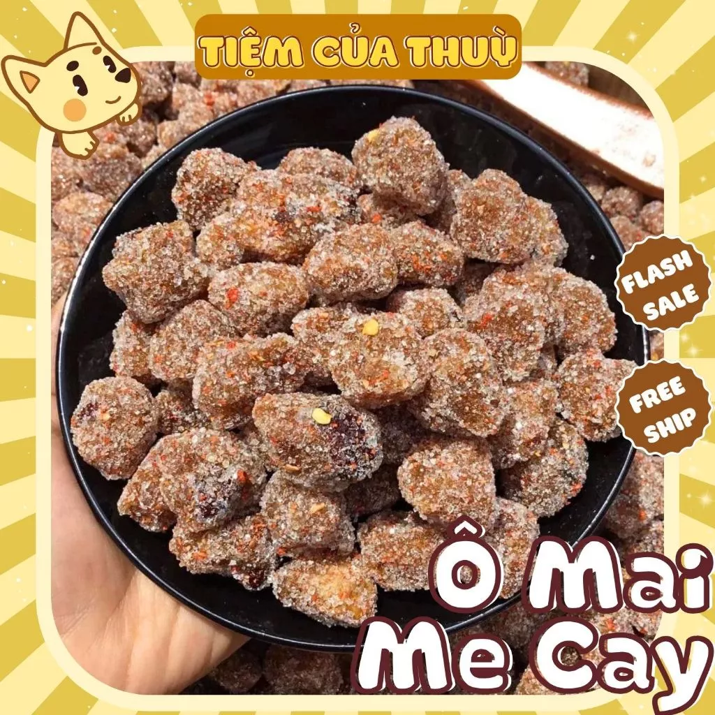 Ô Mai Me Chua Cay, Me Xí Muội Chua Cay Đà Lạt, đồ ăn vặt