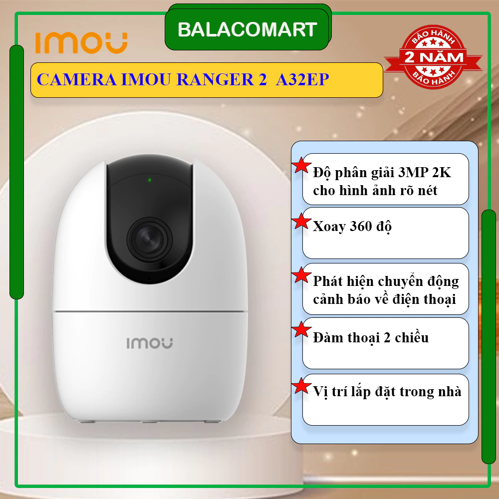 Camera Imou C32 A32 A52 chính hãng