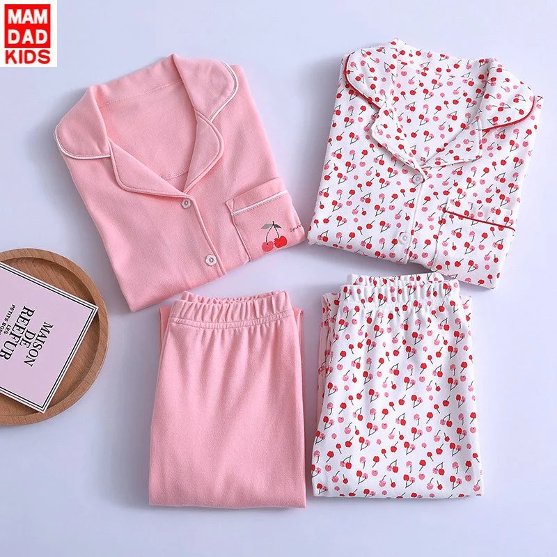 💥THANH LÝ DƯỚI GIÁ NHẬP💥 Bộ đồ ngủ chính hãng KIDS MAM & DAD cho Bé Gái (13-23kg) (3-6 tuổi)