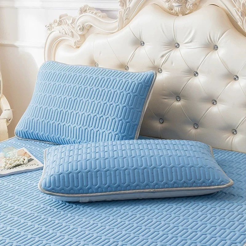 Vỏ gối chiếu trần kích thước 50x70 - Vỏ gối tencel mát lạnh mềm mịn thấm hút mồ hôi tốt (chọn màu)
