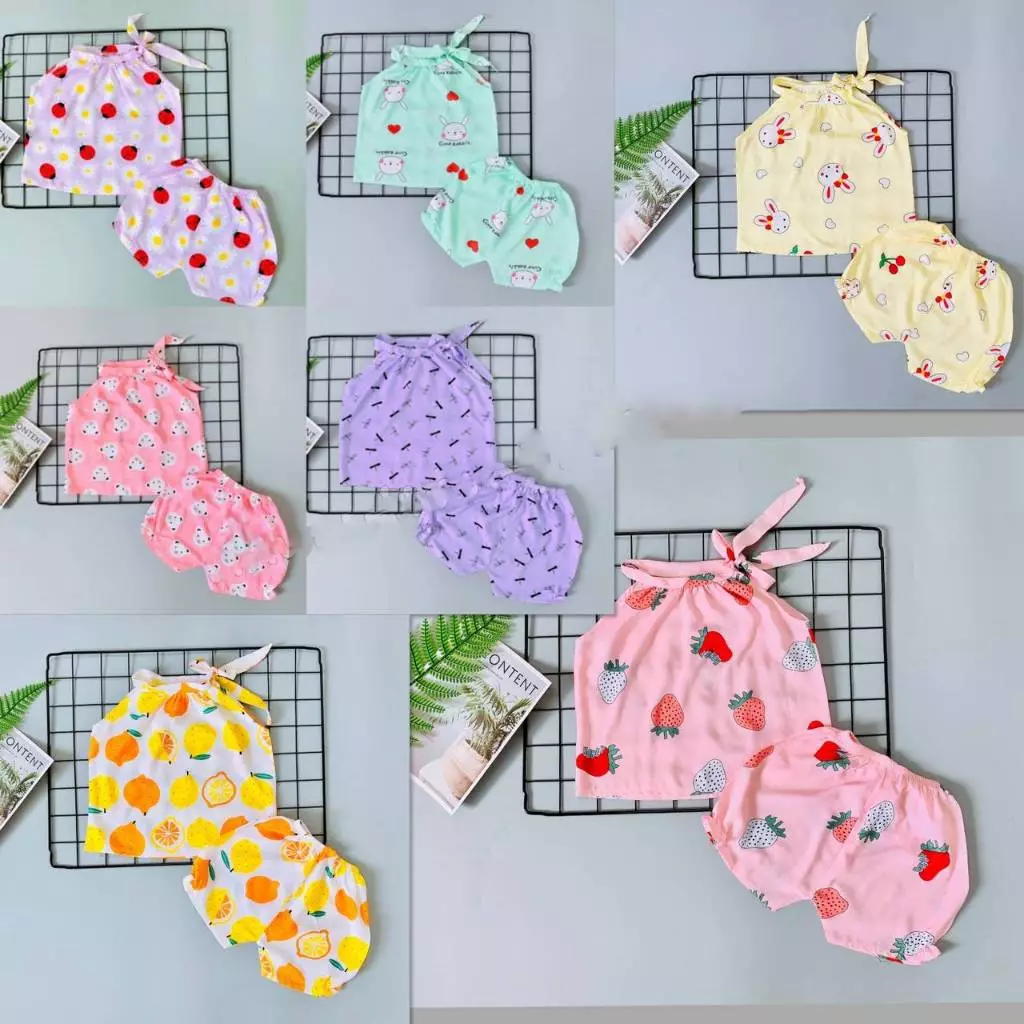 Bộ lanh lụa (tole ) bé gái size 3-18kg hàng loại 1 lanh yếm...