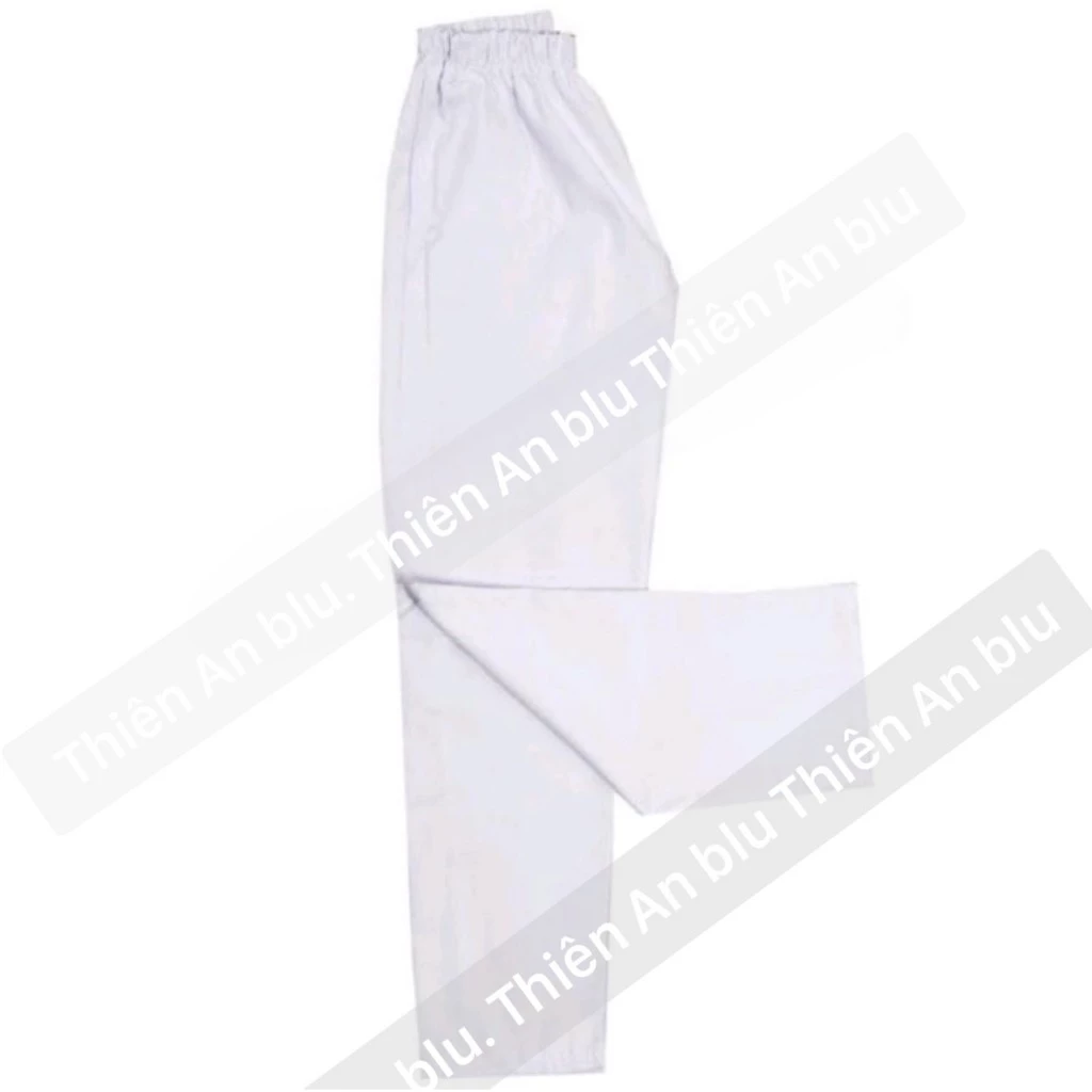 Quần Blouse, Blu Trắng, Dáng Đứng Nam Nữ có túi Chuyên Dụng Dành Cho Bác Sĩ, Điều Dưỡng, Y Tá, Dược Sĩ