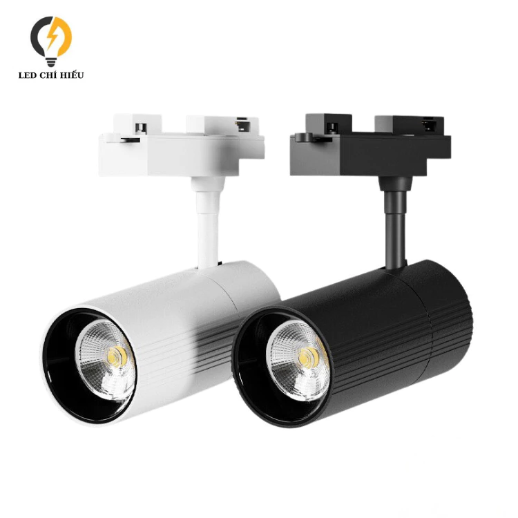 Đèn rọi ống bơ rãnh siêu sáng 20W trang trí shop, showroom